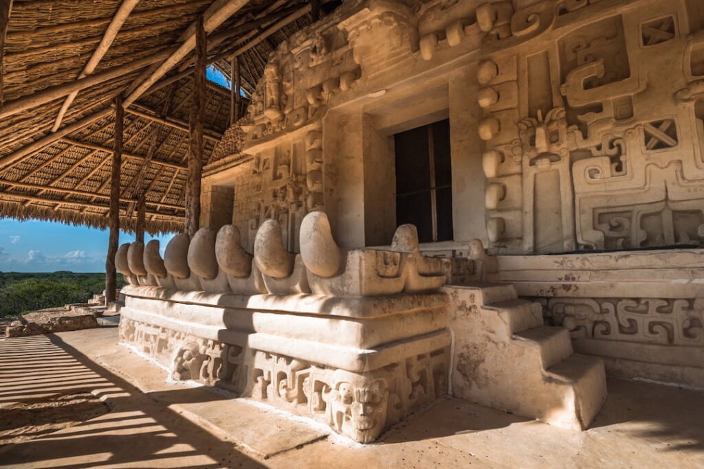 Zona arqueológica de Ek Balam Yucatán